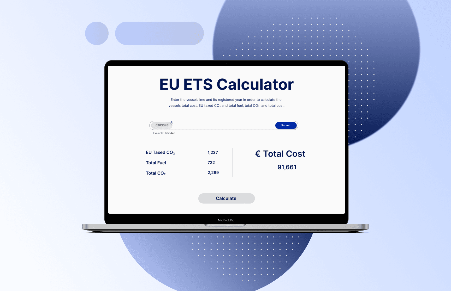 EU ETS Calculator preview